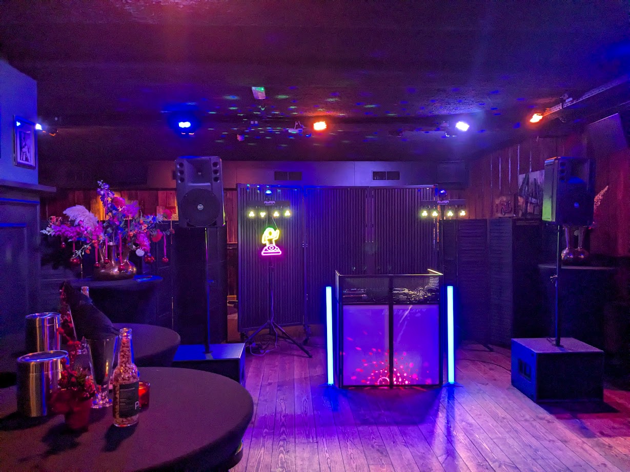 opstelling in zaal Xanadu